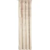 Rideau effet velours 260x140cm polyester beige < Gifi Sale