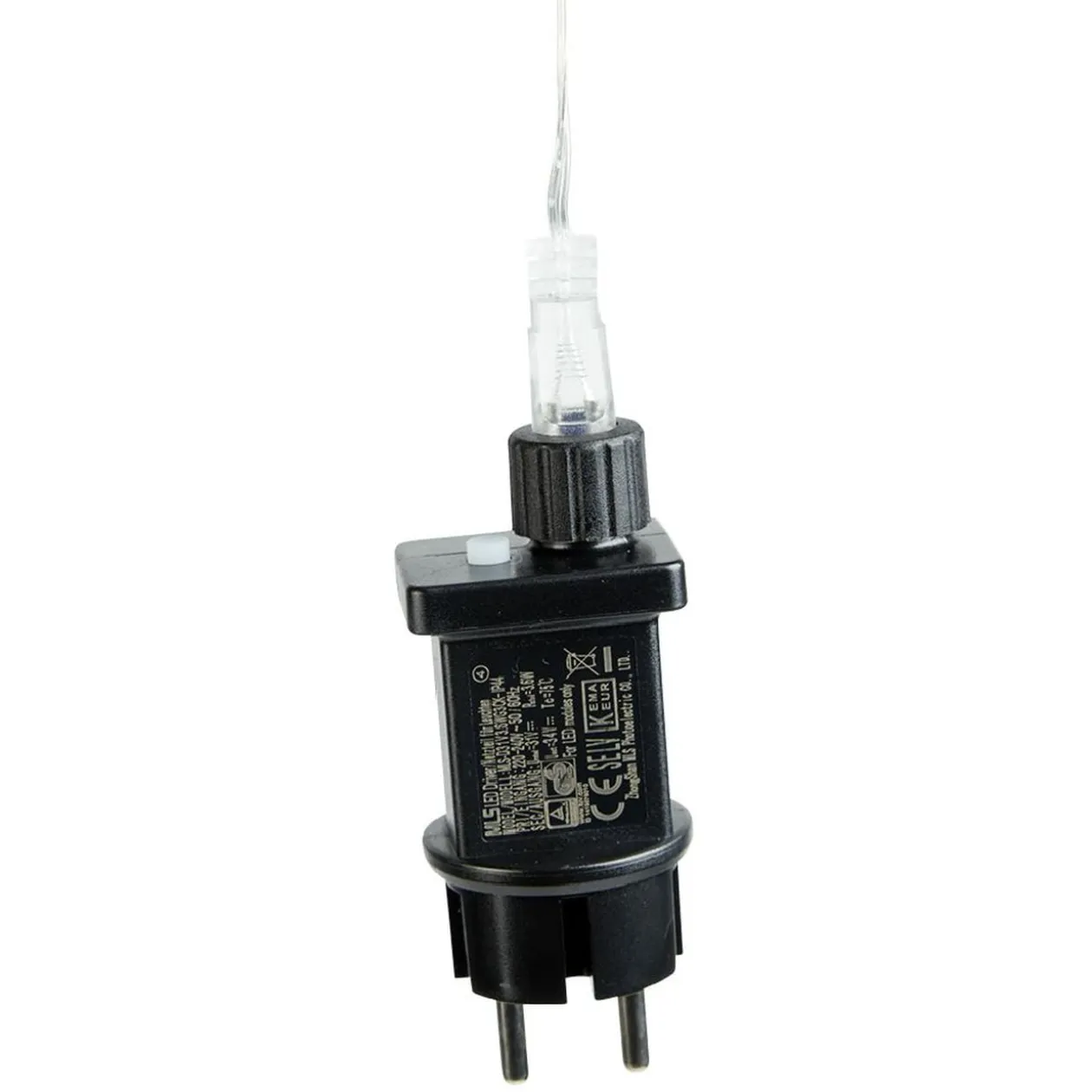 Rideau électrique 180 LED 2,47m multicolore