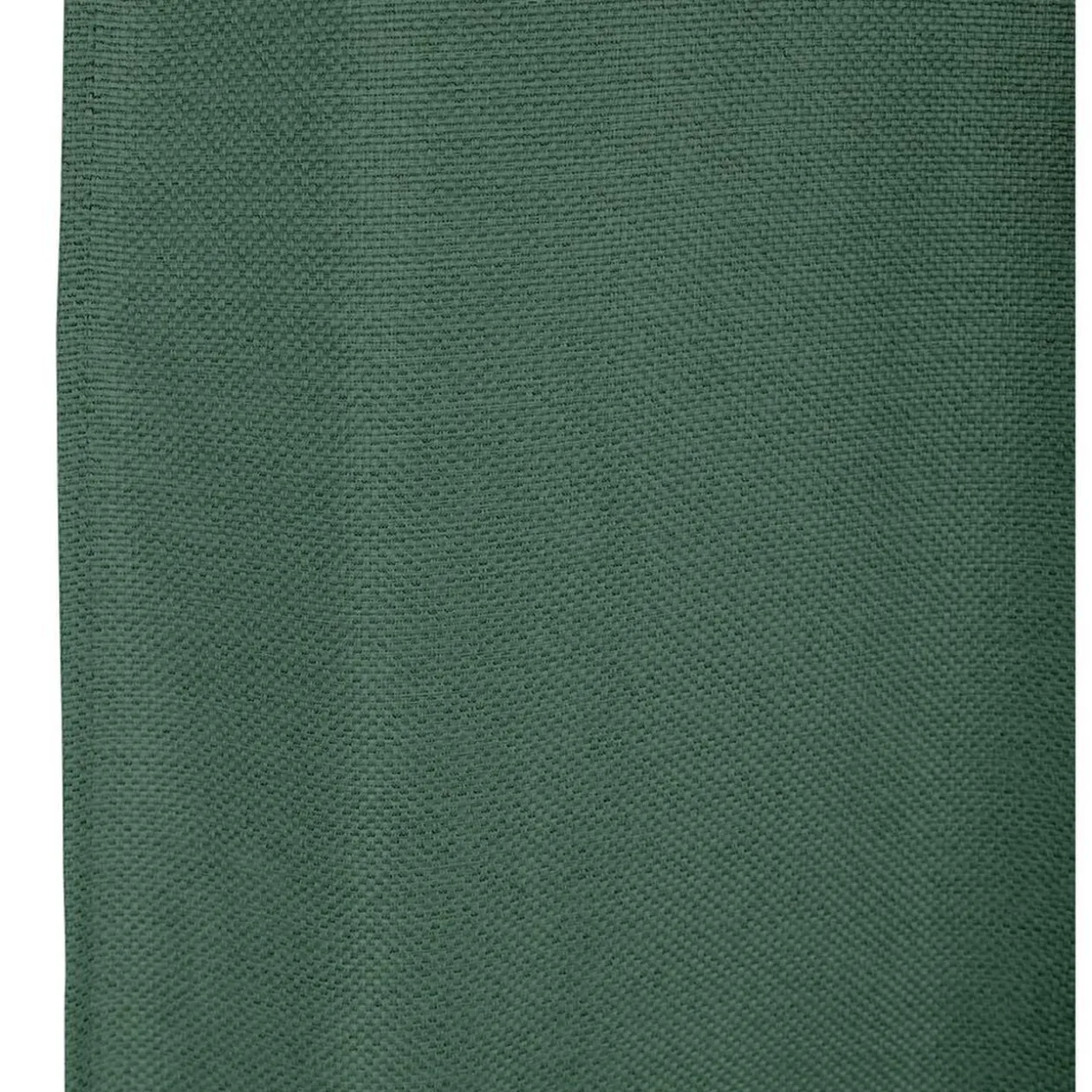 Rideau occultant effet tramé vert foncé 140x240cm