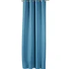 Rideau occultant fenêtre bleu foncé 140x180cm
