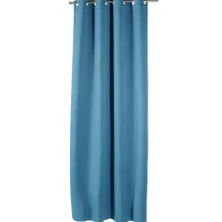 Rideau occultant fenêtre bleu foncé 140x180cm