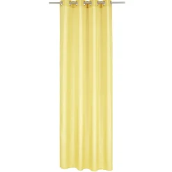 Rideau occultant porte jaune 135x240cm