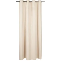 Rideau occultant 140x240cm polyester beige