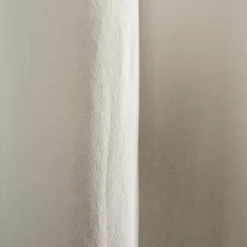 Rideau à oeillets coton lavé beige 140x240cm < Gifi Discount