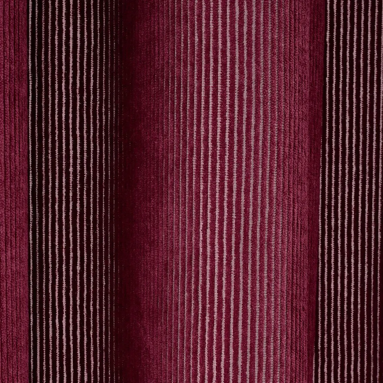 Rideau à oeillets côtelé polyester uni 140x240cm (3 modèles)