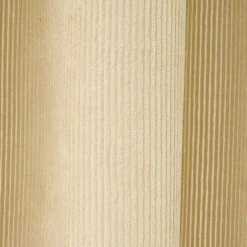 Rideau à oeillets côtelé polyester uni 140x240cm (3 modèles)