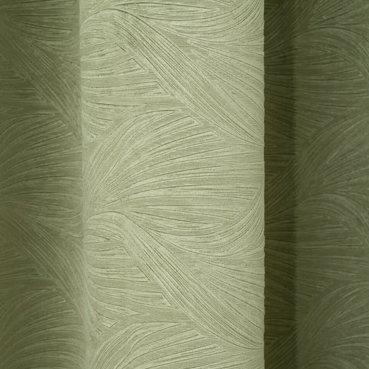 Rideau à oeillets embossé polyester uni 140x240cm (3 modèles)