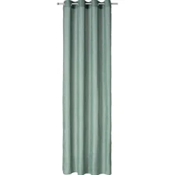 Rideau oeillet vert chiné140x260cm < Gifi Sale
