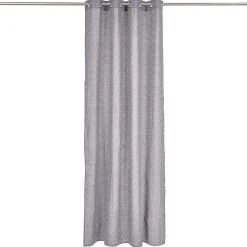 Rideau polycoton 140x240cm imprimé géométrique gris < Gifi Online