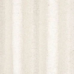 Rideau polyester 140x240cm effet lin beige < Gifi New