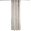 Rideau polyester 140x240cm effet velours taupe