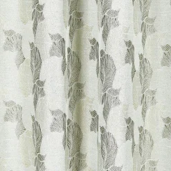 Rideau polyester 140x240cm jacquard feuilles < Gifi Sale