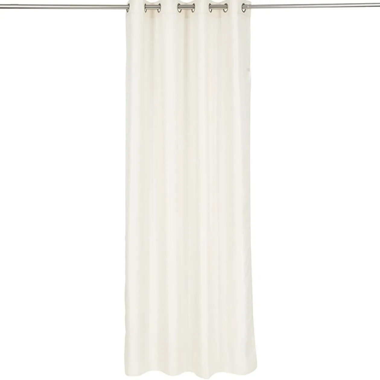 Rideau polyester 140x240cm Oxford beige