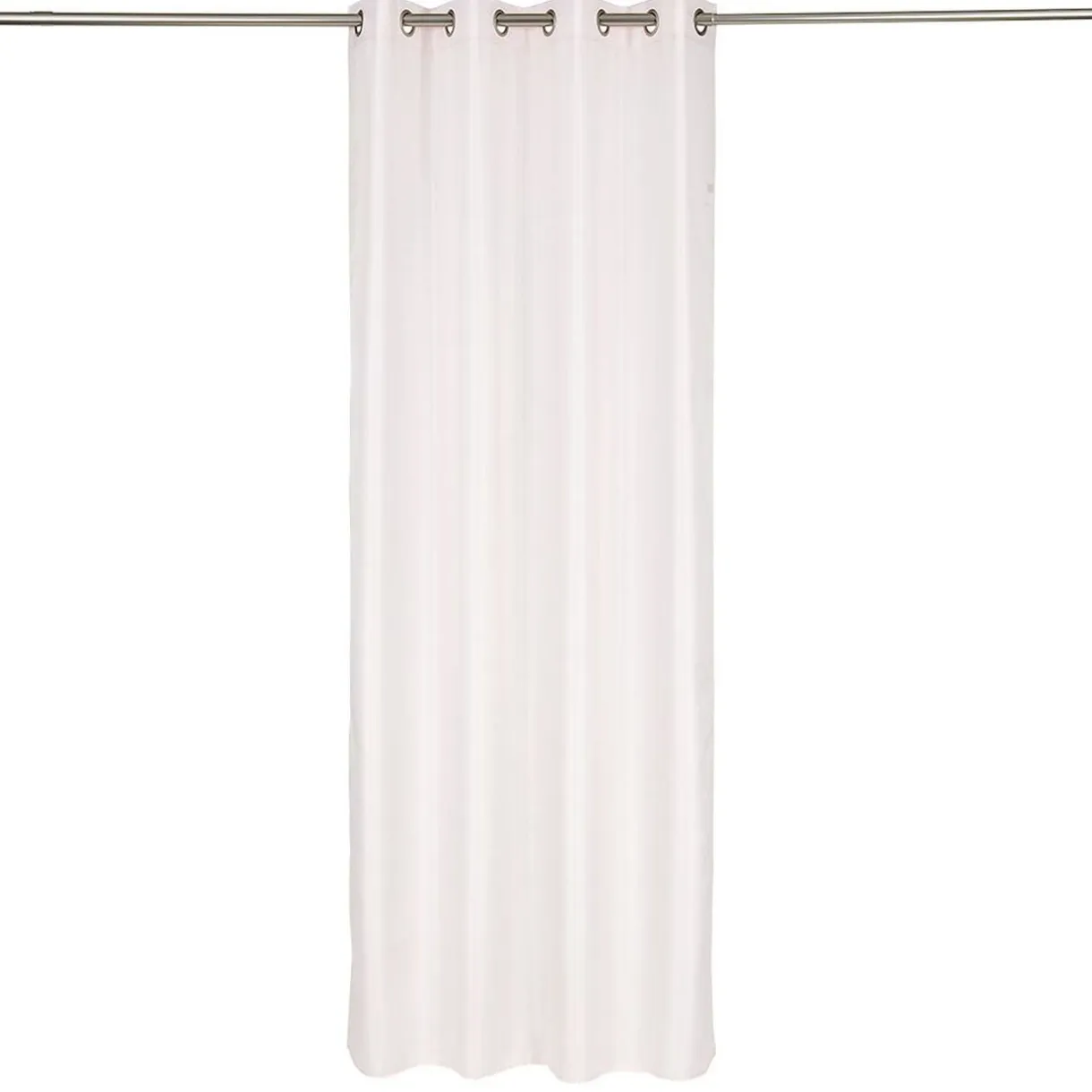 Rideau polyester 140x240cm Oxford rose < Gifi Discount