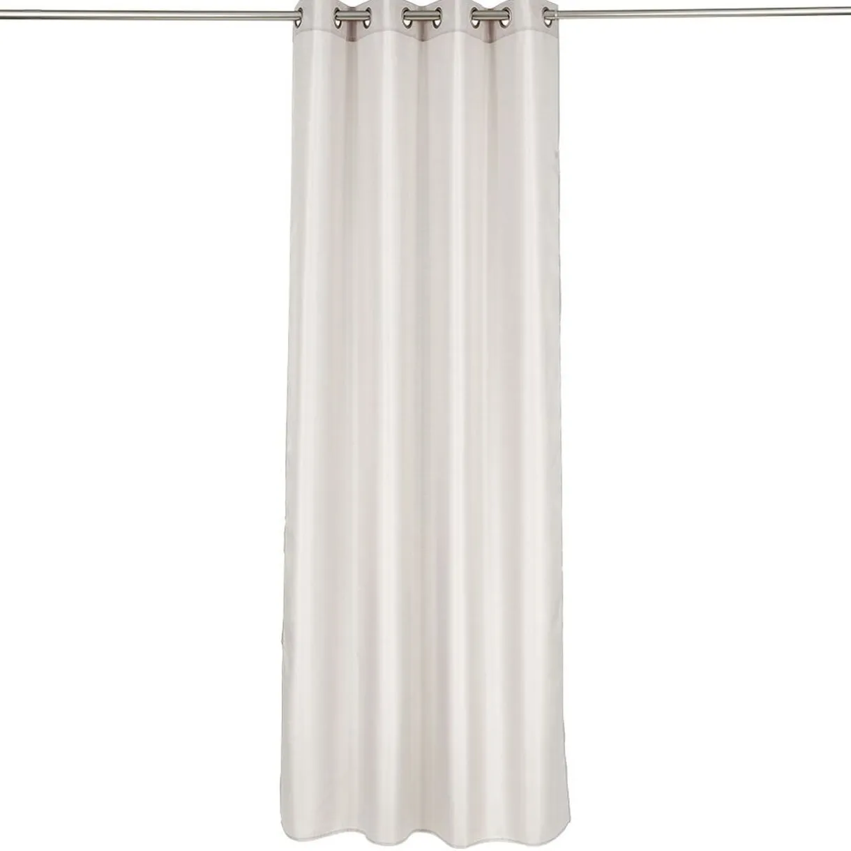 Rideau polyester 140x240cm Oxford taupe < Gifi Clearance