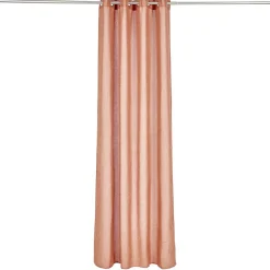Rideau polyester 140x260cm terracotta