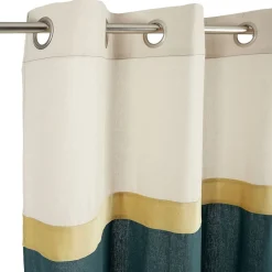 Rideau polyester 140x240cm tricolore < Gifi New