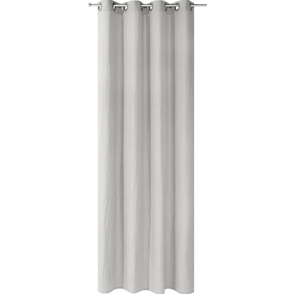Rideau uni touché peau de pêche avec anneaux 140x240cm (3 modèles) < Gifi Sale