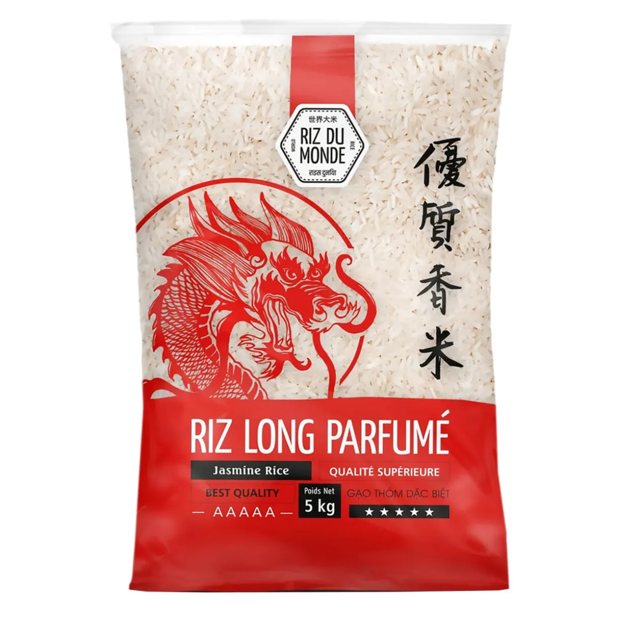 Riz long parfumé 5kg