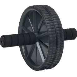 Roue abdominale musculation noir Ø18xL25,5cm < Gifi Sale