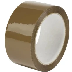 Rouleau adhésif marron havane 66m