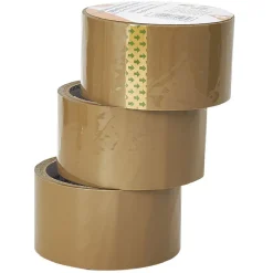 Rouleau adhésif marron L.25 m