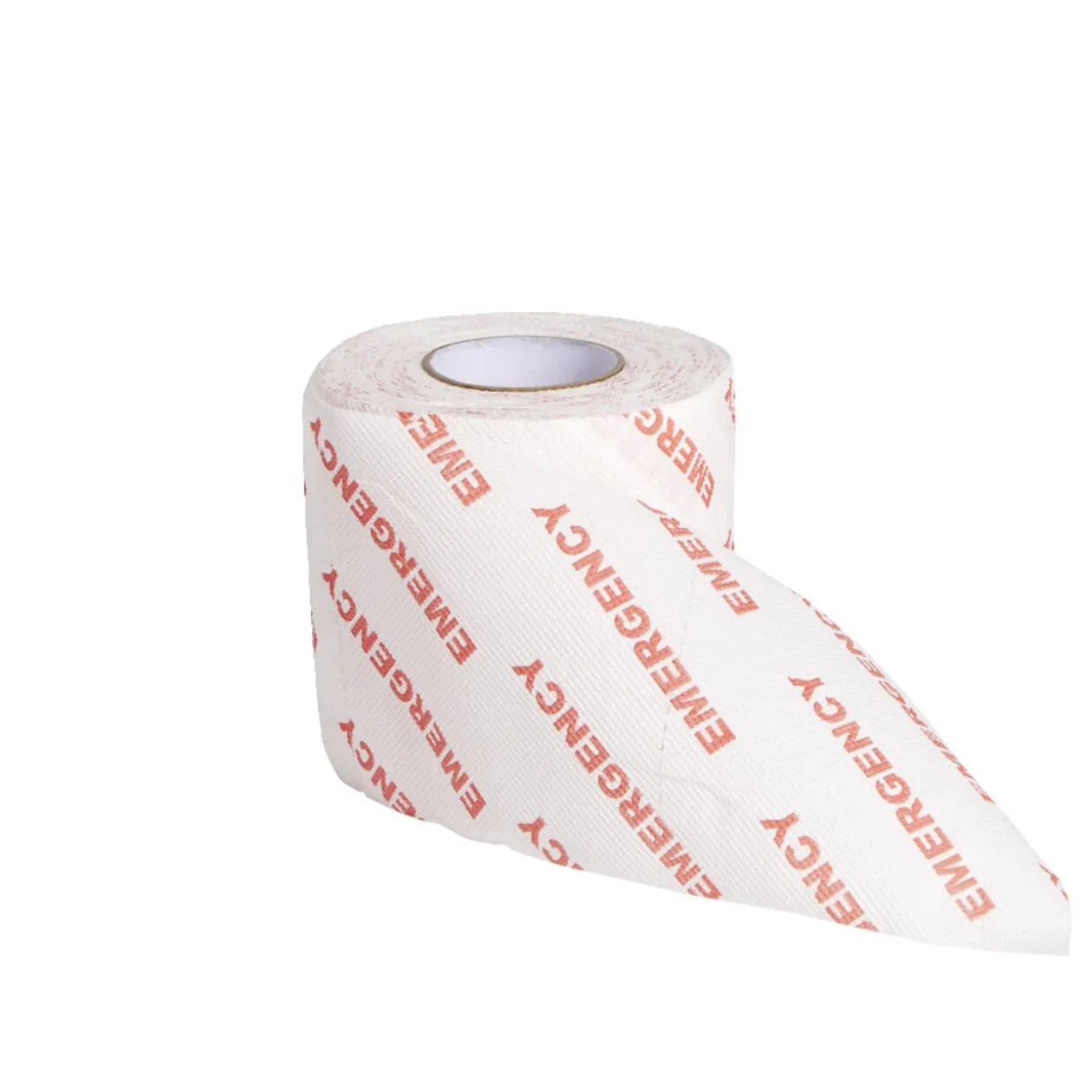 Rouleau de papier toilette d'urgence inscription Emergency