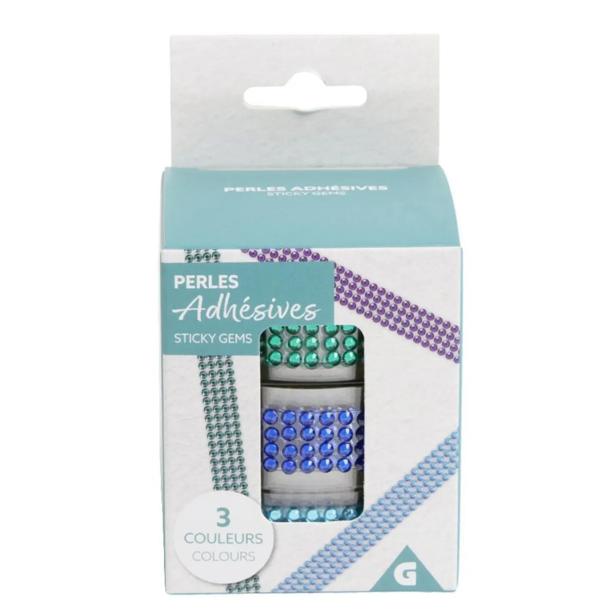Rouleau de perles colorées adhésives < Gifi Hot