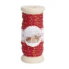 Rouleau fil coton rouge et doré 15m < Gifi New