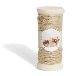 Rouleau fil de jute marron 15m