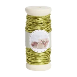 Rouleau fil doré polyester 15m