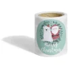 Rouleau étiquette autocollante Merry Christmas Père Noël ours Ø3cm x50 < Gifi Discount