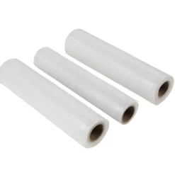 Rouleaux de sac sous vide transparent x3
