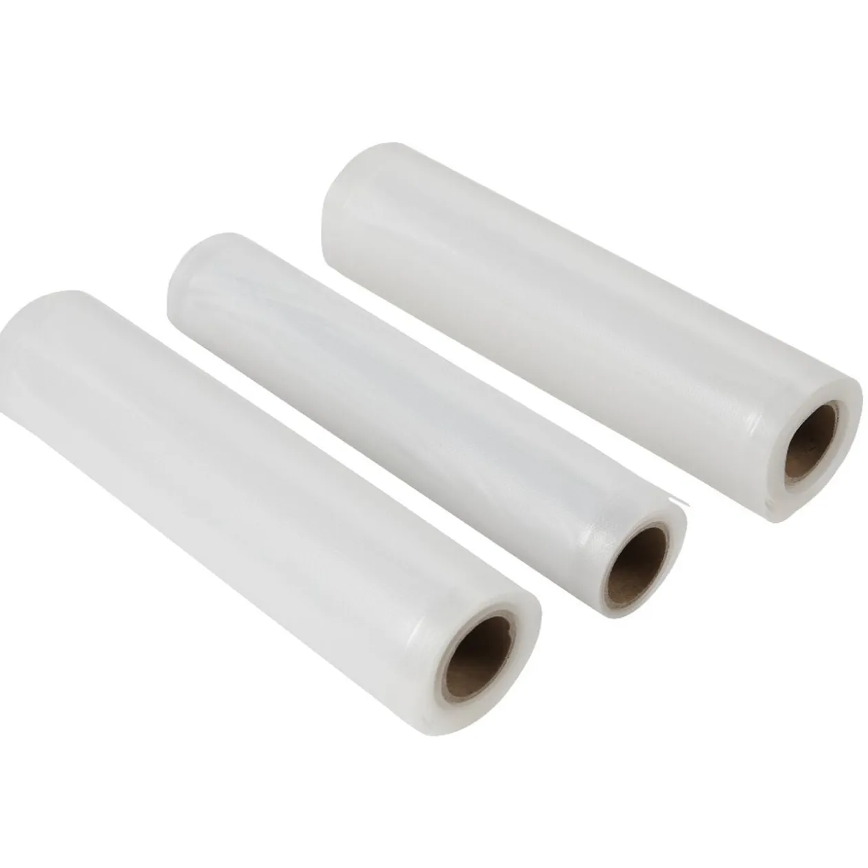 Rouleaux de sac sous vide transparent x3