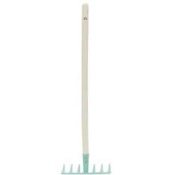 Râteau enfant acier et bois L18xH63cm