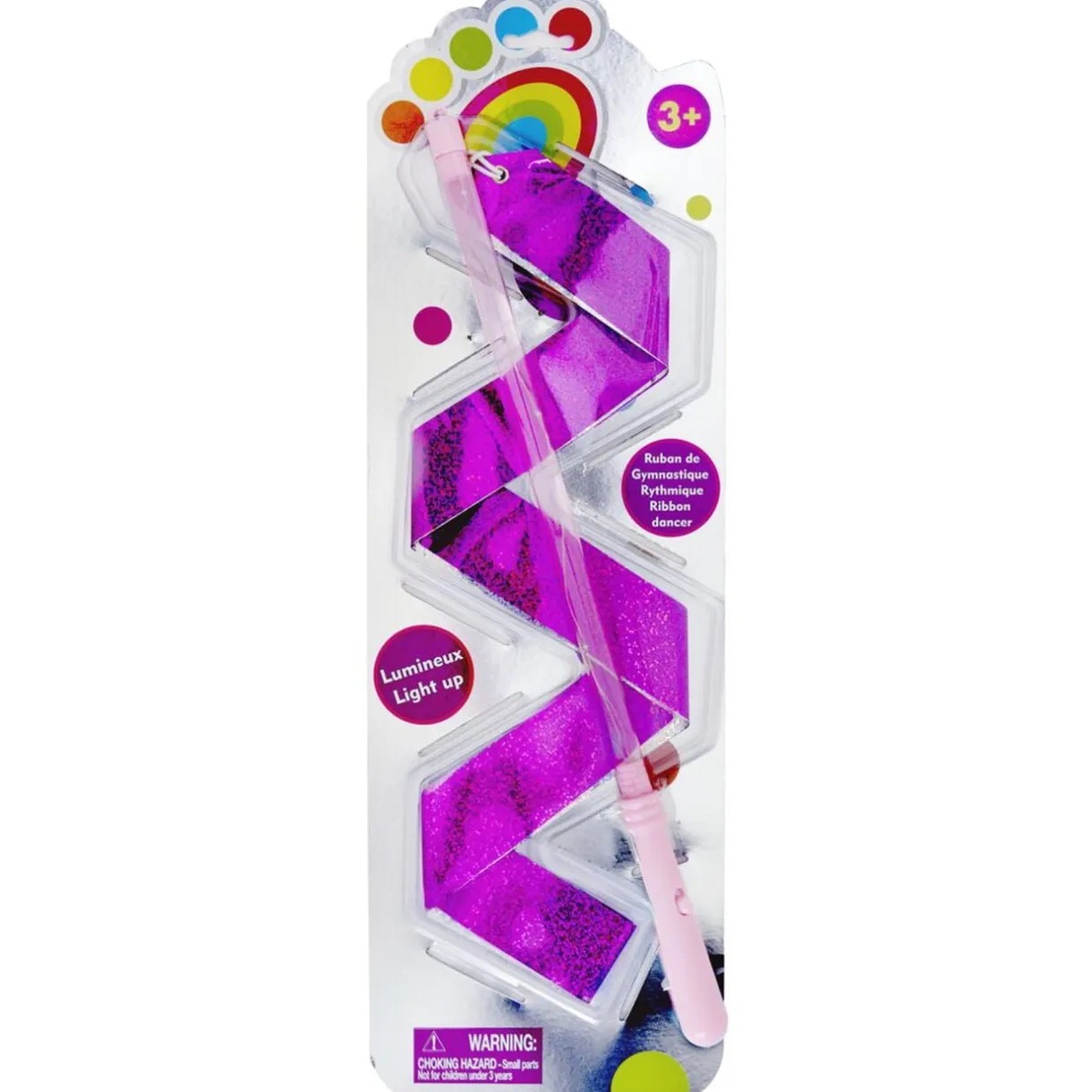 Ruban de gymnastique lumineux Ø1,5xL42cm < Gifi Clearance