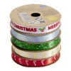 Ruban Noël x5 en tissu thème traditionnel rouge vert bleu 2m < Gifi New