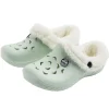 Sabots Hipps enfant fourrés bleu azur 30/31