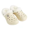 Sabots Hipps femme fourrés blanc crème 38/39