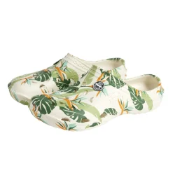Sabots Hipps femme plastique motif tropical 38/39