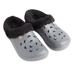 Sabots Hipps homme fourrés gris et noirs 42/43