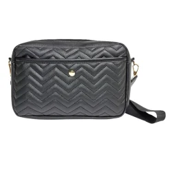 Sac à bandoulière noir 22x6,5xH14cm < Gifi Clearance