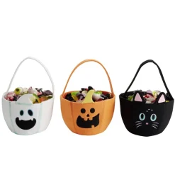 Sac à bonbon Halloween feutrine 13xH17cm < Gifi Clearance