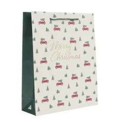 Sac cadeau Noël fantasia motif traditionnel 26x9xH32cm (2 modèles) < Gifi Best