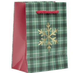 Sac cadeau Noël fantasia motif traditionnel 11x9,5xH15cm (2 modèles) < Gifi Clearance
