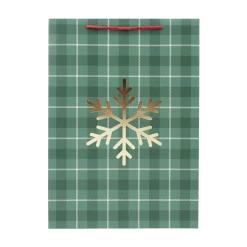 Sac cadeau Noël thème fantasia 33x10xH46cm (2 modèles)
