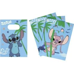 Sac cadeau papier x4 Stitch 17,5xH28,5cm