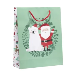 Sac cadeau traditionnel 26xH32cm (2 modèles)