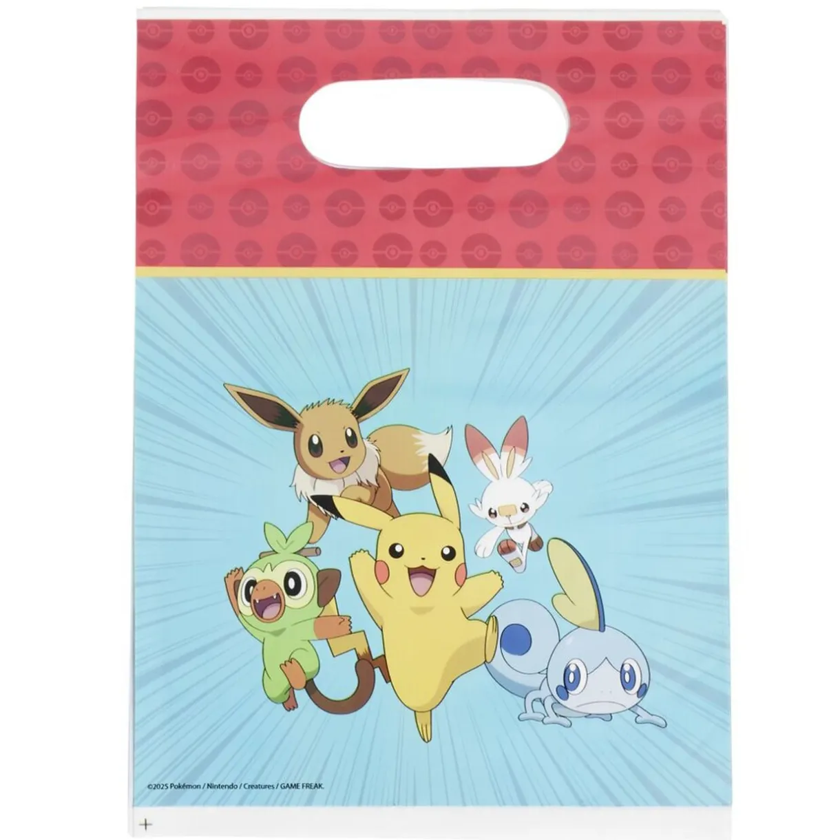Sac cadeau x4 Pokémon en papier 17xH25cm < Gifi Best