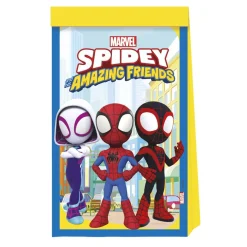 Sac cadeau x8 Spidey 17,5xH28,5cm < Gifi Best